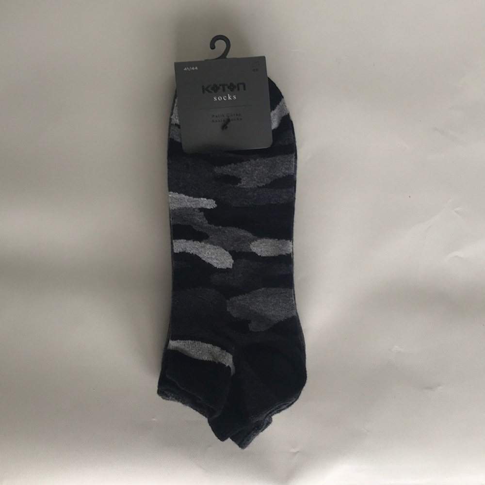 Camo 4 pack koton socks brand new short cut